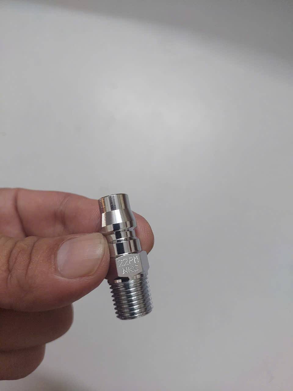 Khớp nối nhanh khí nén ren 13mm NKC NL-22PM