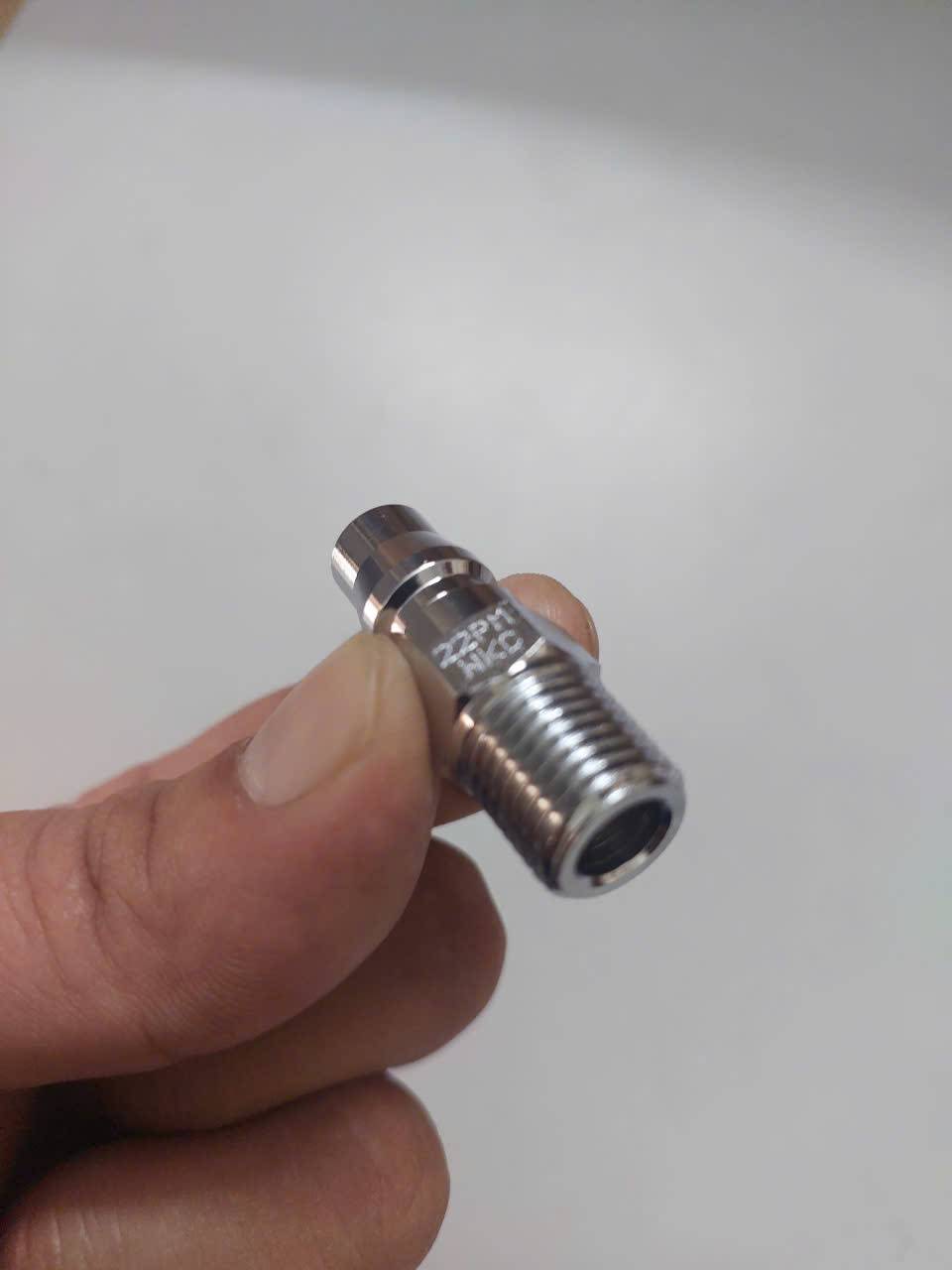 Khớp nối nhanh khí nén ren 13mm NKC NL-22PM