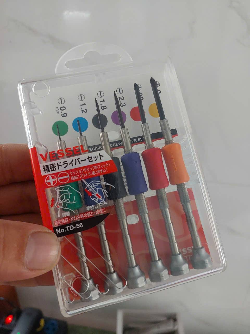 Bộ tô vít chính xác Vessel TD-56