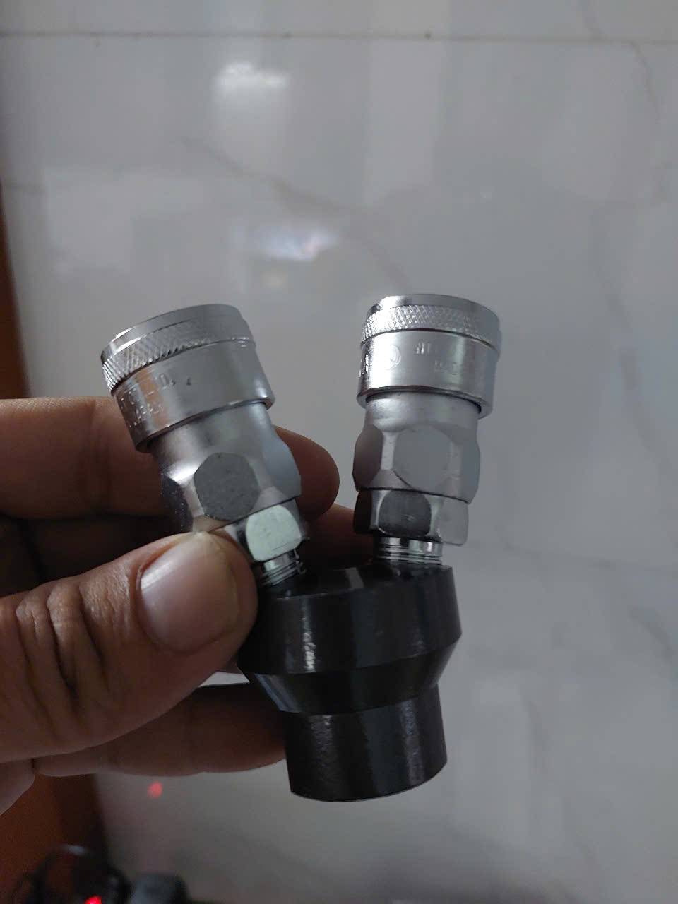 Đầu nối hơi 2 nhánh