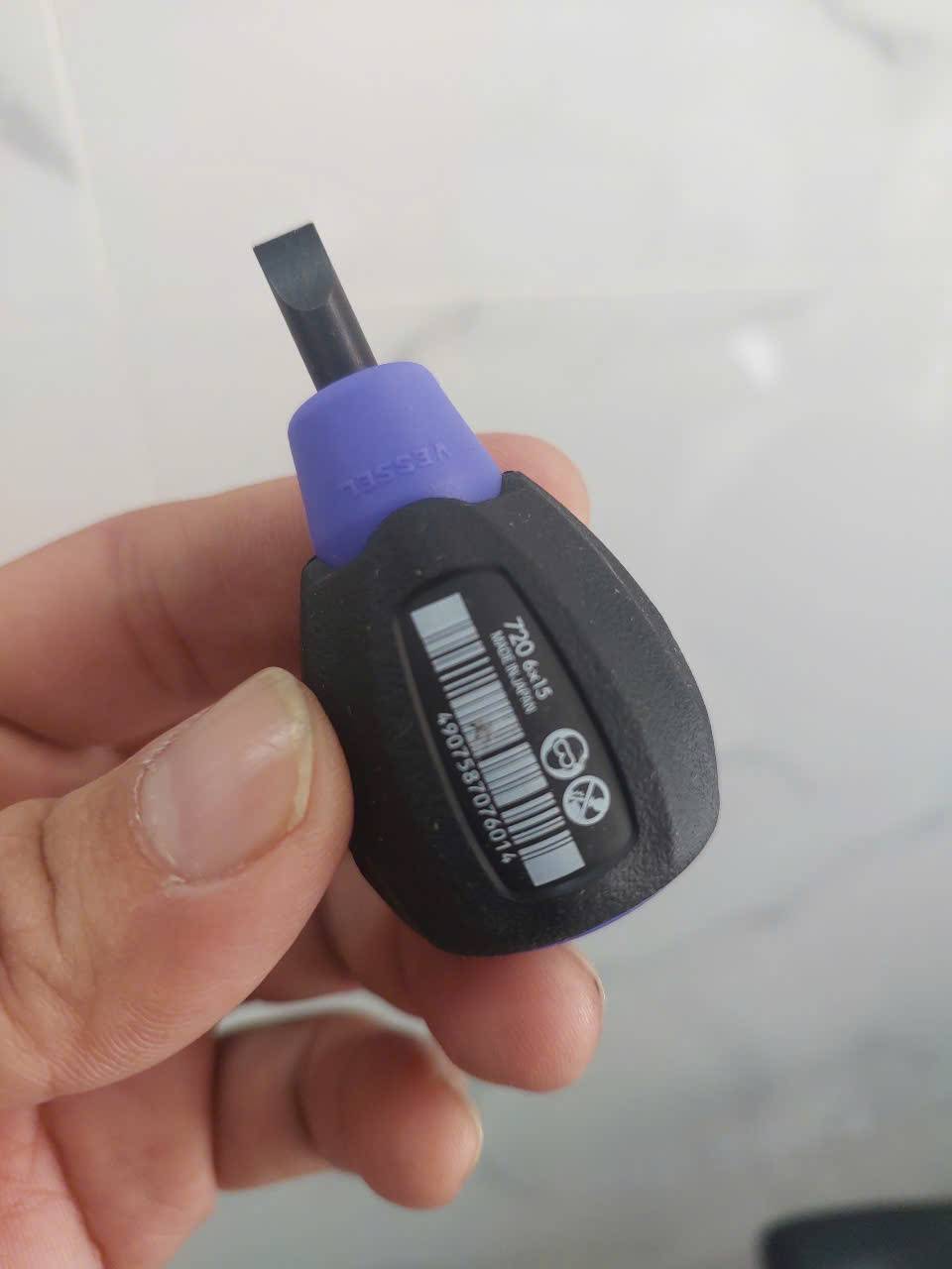 Tô vít ngắn Vessel No.720-6×15