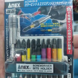Bộ mũi vít đa năng ANEX ACMH9-E (Japan)