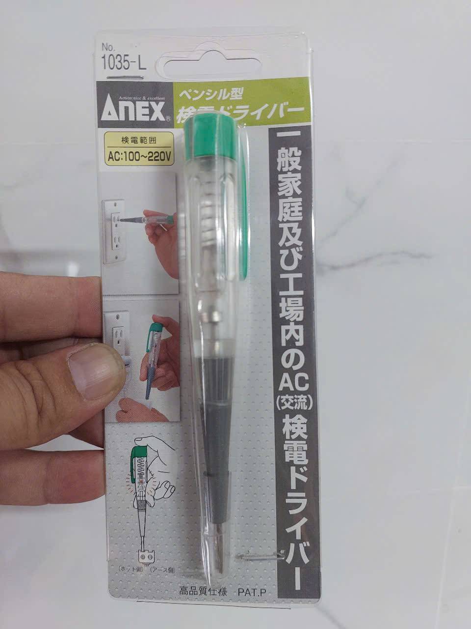 Bút thử điện áp cao cấp ANEX 1035-L (Japan)