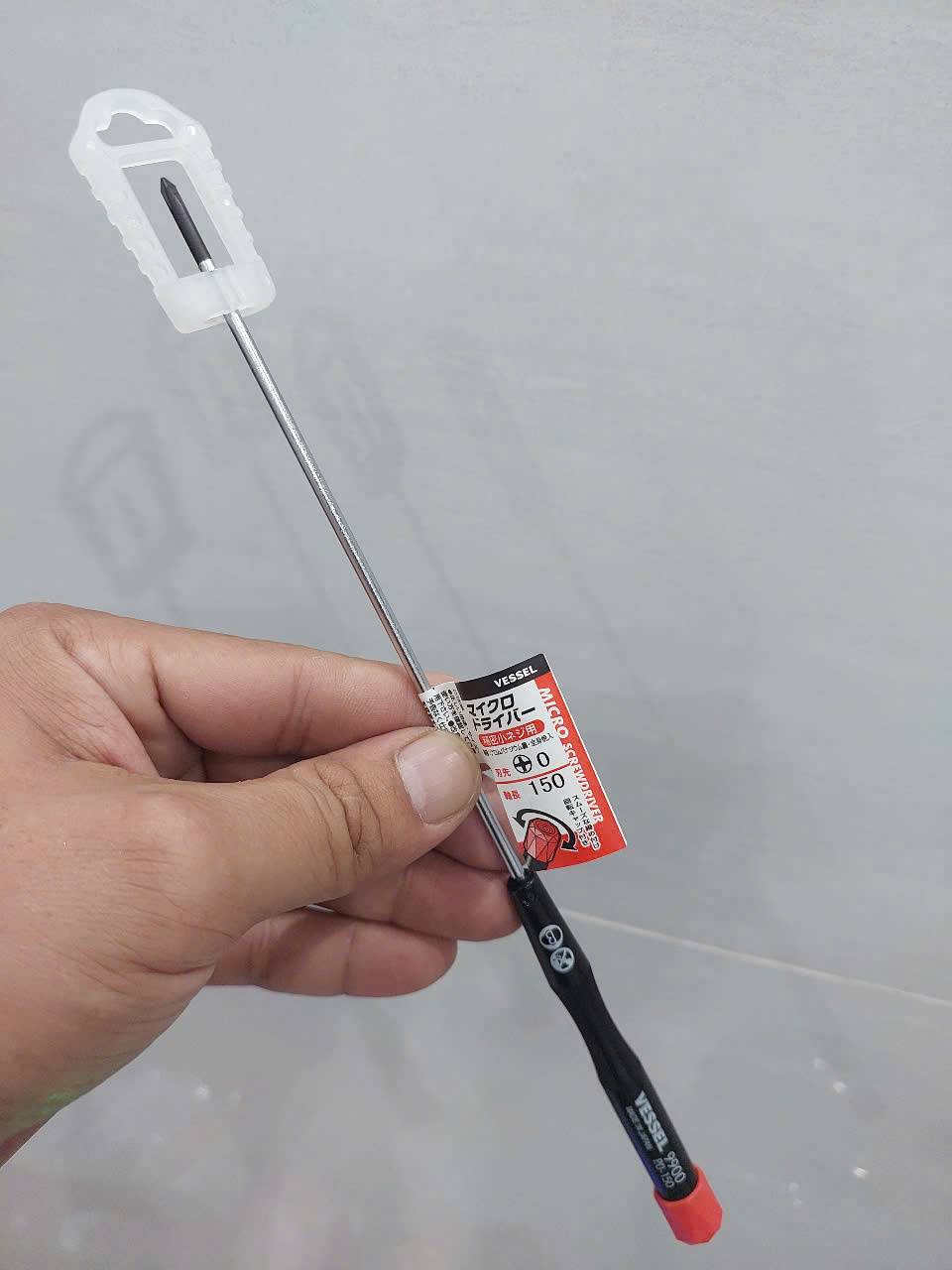 Tô vít bake 4 cạnh Vessel No.9900+0x150(Nắp đỏ nội địa)