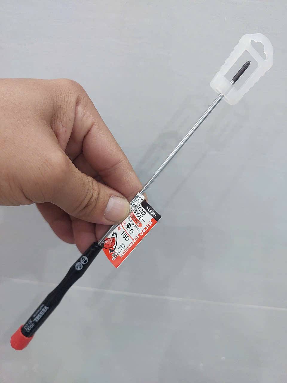 Tô vít bake 4 cạnh Vessel No.9900+0x150(Nắp đỏ nội địa)