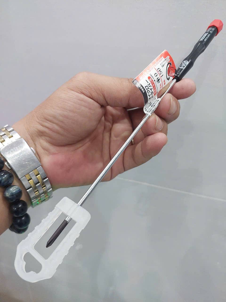 Tô vít bake 4 cạnh Vessel No.9900+0x150(Nắp đỏ nội địa)