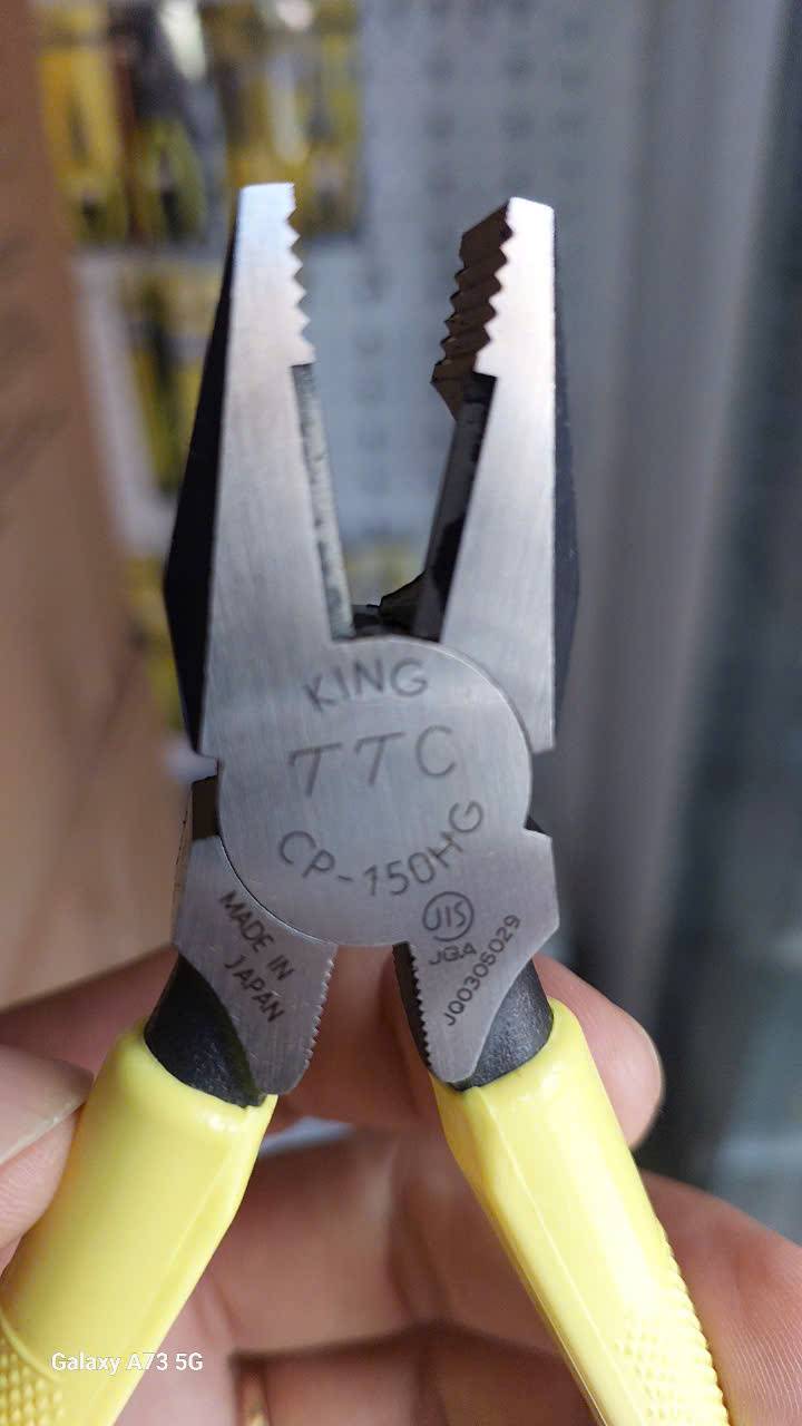 Kìm điện đa năng 6 inch Tsunoda/King TTC CP-150HG