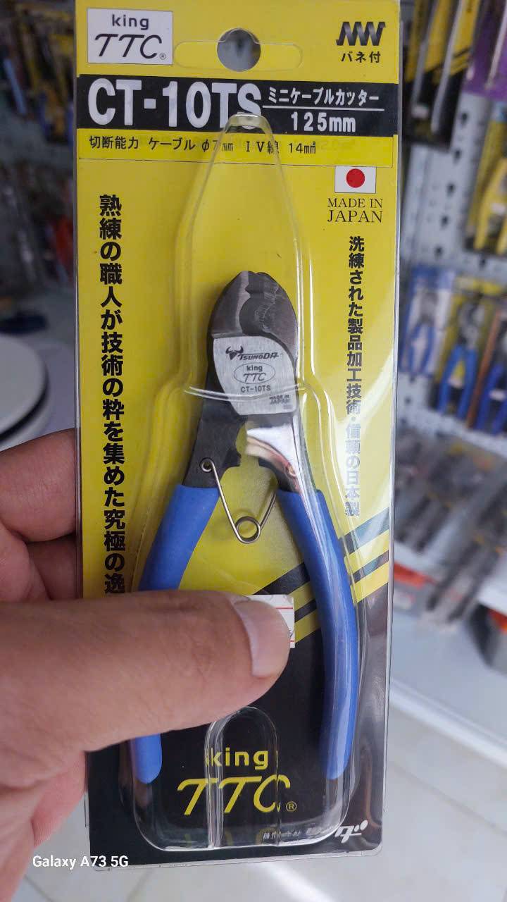 Kìm cắt cáp mini Tsunoda King TTC CT-10TS