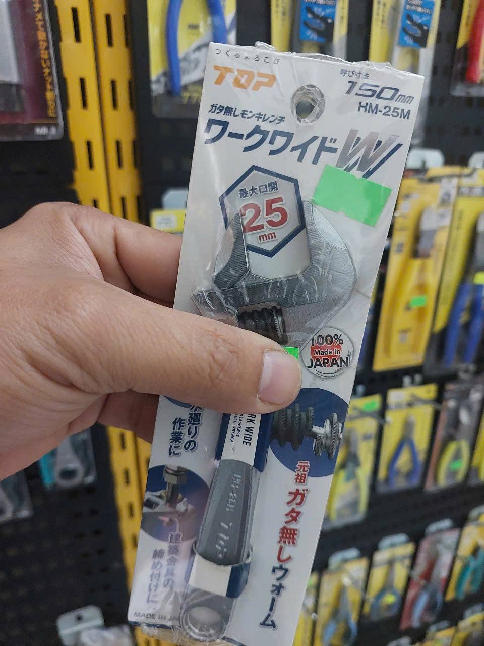 Mỏ lết miệng rộng Top Kogyo HM-25M