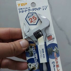 Mỏ lết miệng rộng mini Top Kogyo HM-25MSNB