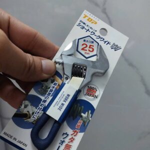 Mỏ lết miệng rộng mini Top Kogyo HM-25MSNB