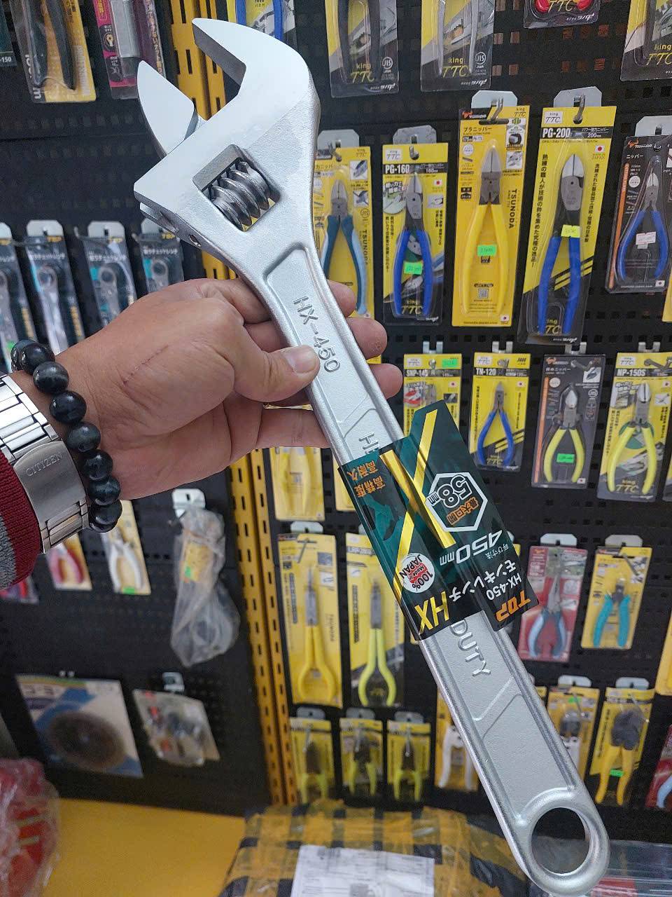 Mỏ lết thường 18 inch Top Kogyo HX-450