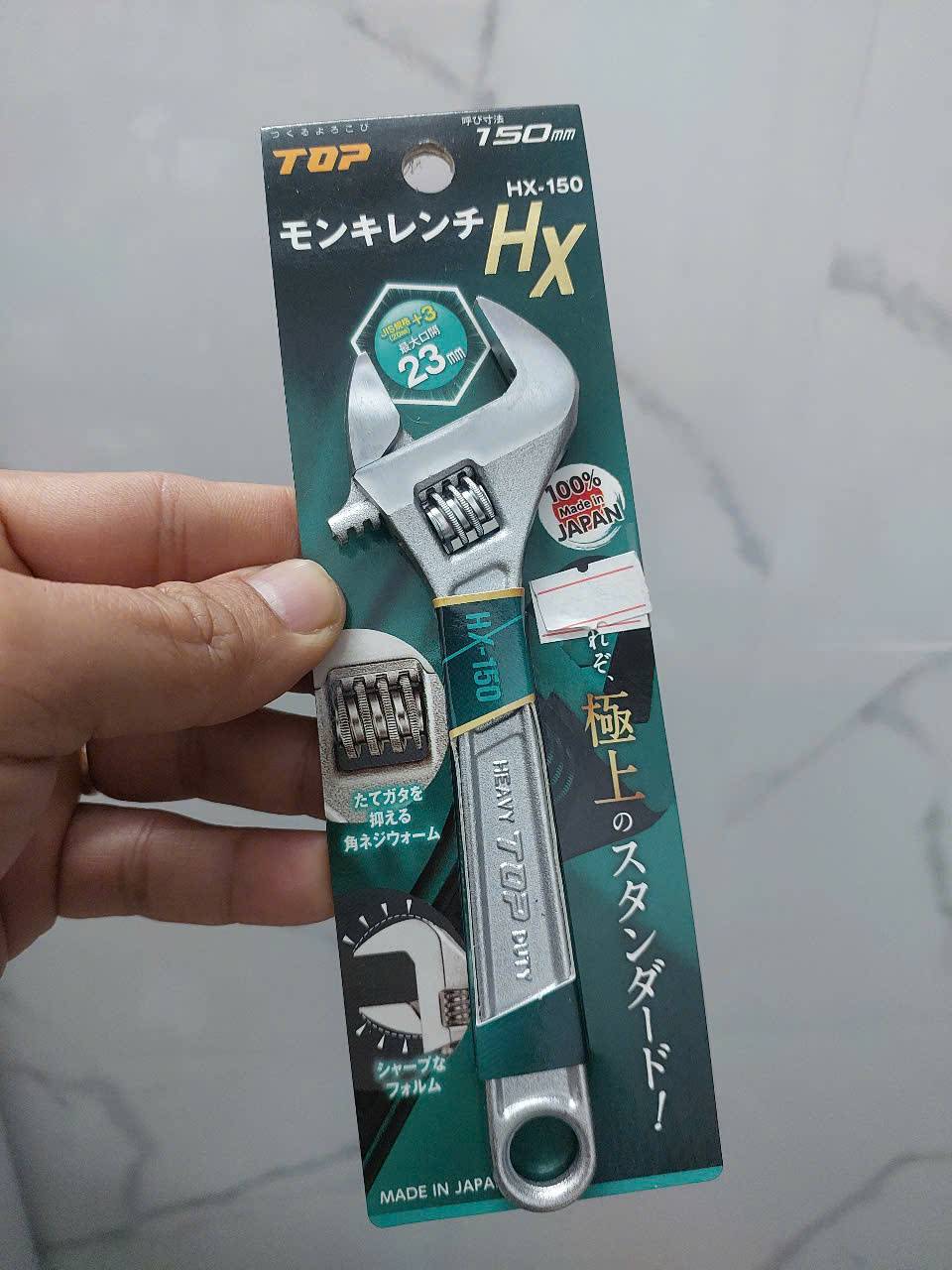 Mỏ lết thường miệng rộng Top Kogyo HX-150