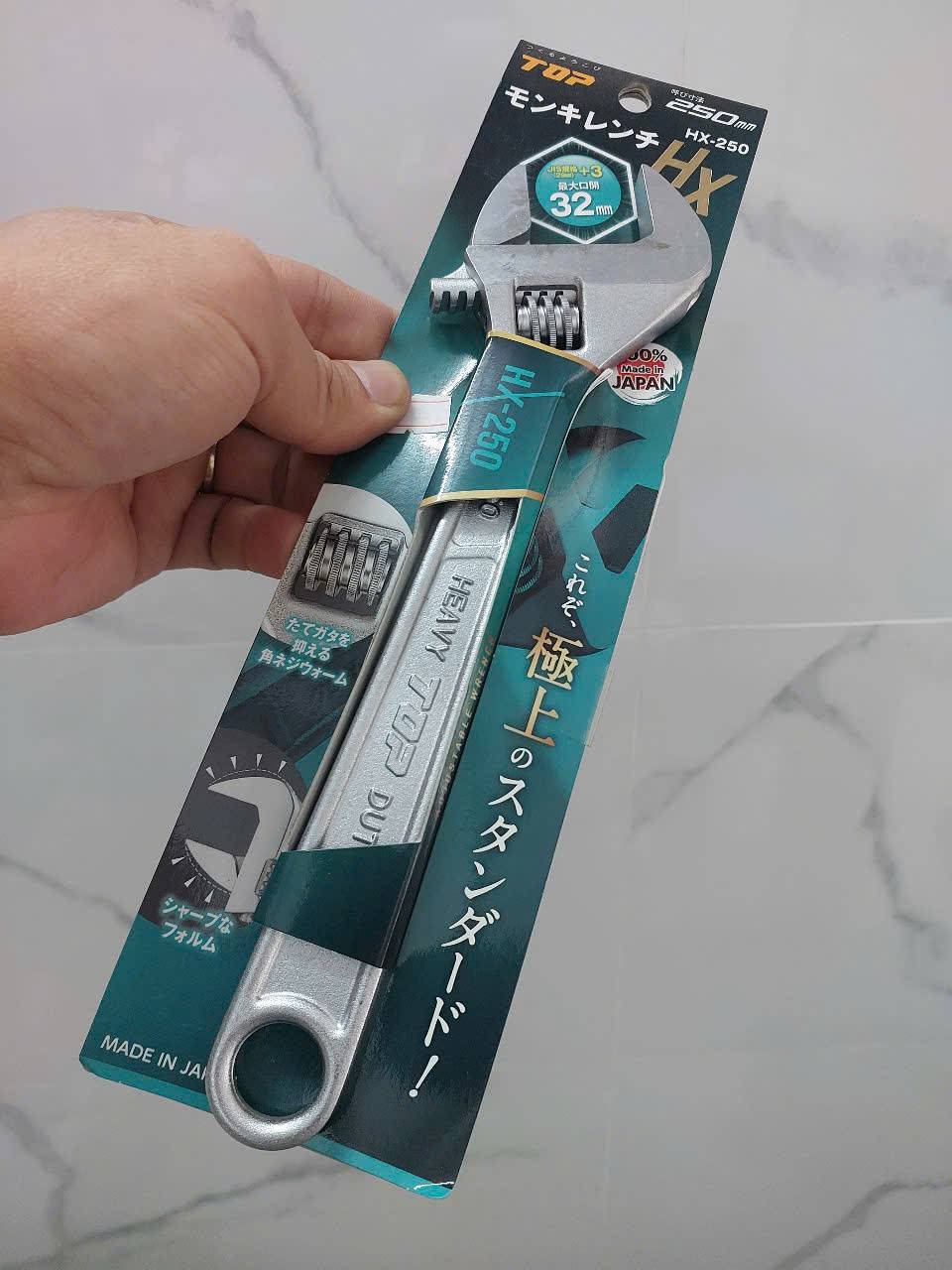 Mỏ lết thường miệng rộng Top Kogyo HX-250