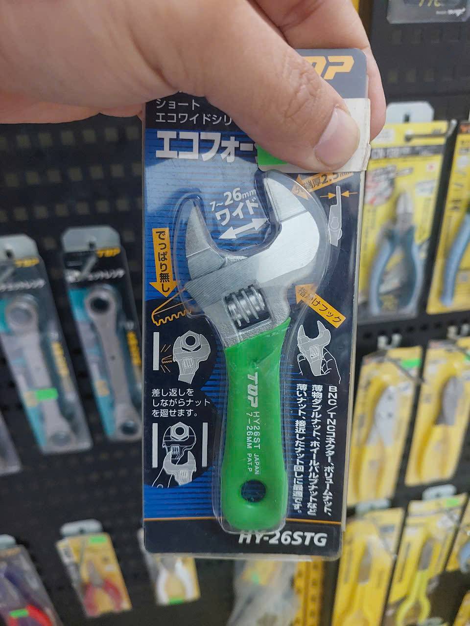 z7298092668266_8eb436fb7901fdc3da7bd322158d3b7c Mỏ lết mini miệng mỏng Top Kogyo HY-26STG