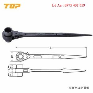 Cờ lê 2 đầu tuýp đuôi chuột Top Kogyo RM-24X26