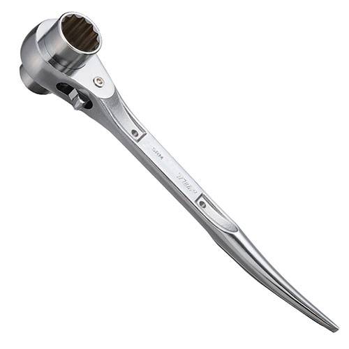 Cờ lê 2 đầu tuýp đuôi chuột cong không gỉ loại ngắn Top Kogyo SRM-17X19S