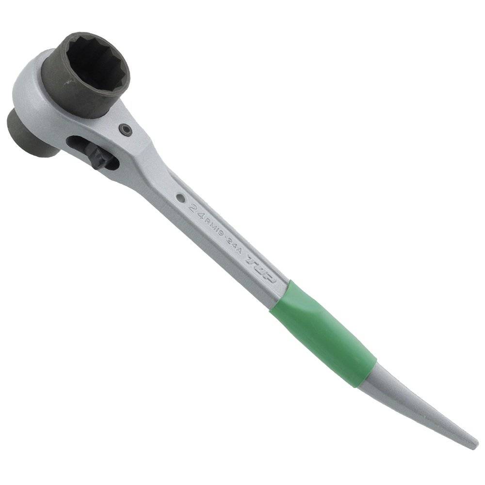 Cờ lê hai đầu tuýp đuôi chuột cong loại ngắn Top Kogyo RM-19X24A