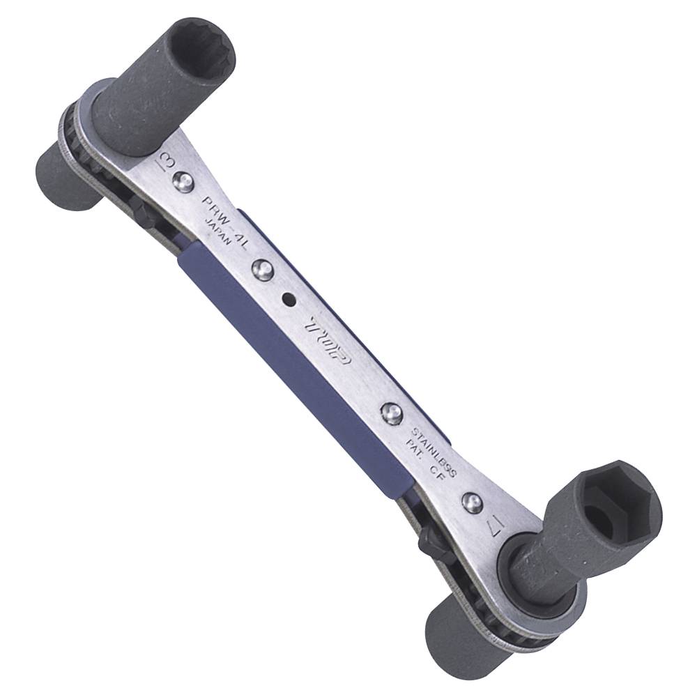 Cờ lê bánh cóc 4 đầu tuýp loại trượt Top kogyo PRW-4L