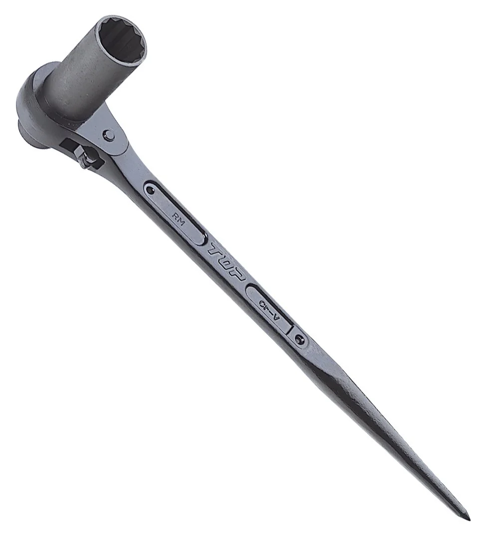 Cờ lê 2 đầu tuýp đuôi chuột loại 1 đầu dài Top Kogyo RM-24X27SL