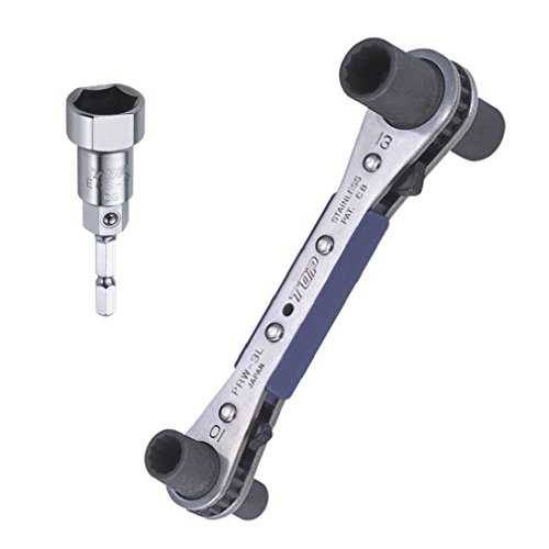 Bộ cờ lê bánh cóc 4 đầu tuýp đa năng Top Kogyo PRW-3LS