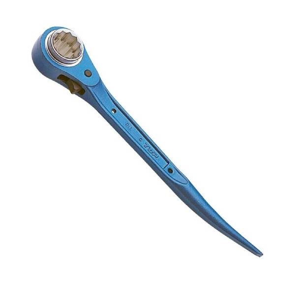 Cờ lê giàn giáo đầu cong loại ngắn có hai đầu tuýp ngắn Top Kogyo RM-19X21C