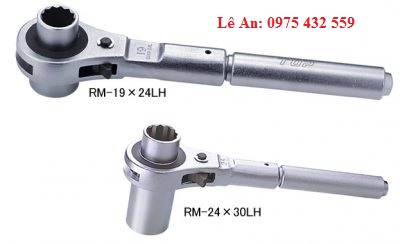 Cờ lê 2 đầu tuýp kiểu tay cầm trượt Top Kogyo RM-24X30LH