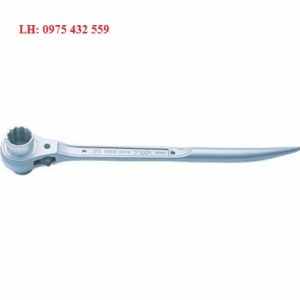 Cờ lê hai đầu tuýp đuôi chuột cong Top Kogyo RM-19X24N-S