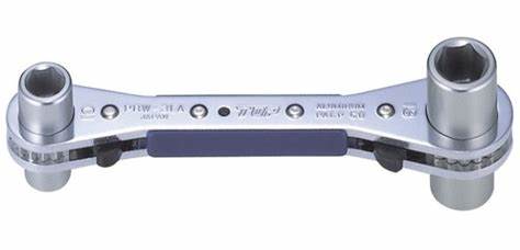 Cờ lê bánh cóc 4 đầu tuýp Top kogyo PRW-3LA