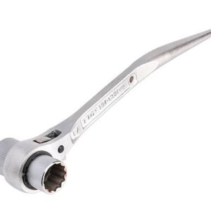 Cờ lê 2 đầu tuýp đuôi chuột cong loại ngắn Top Kogyo RM-17X19CSN-BT