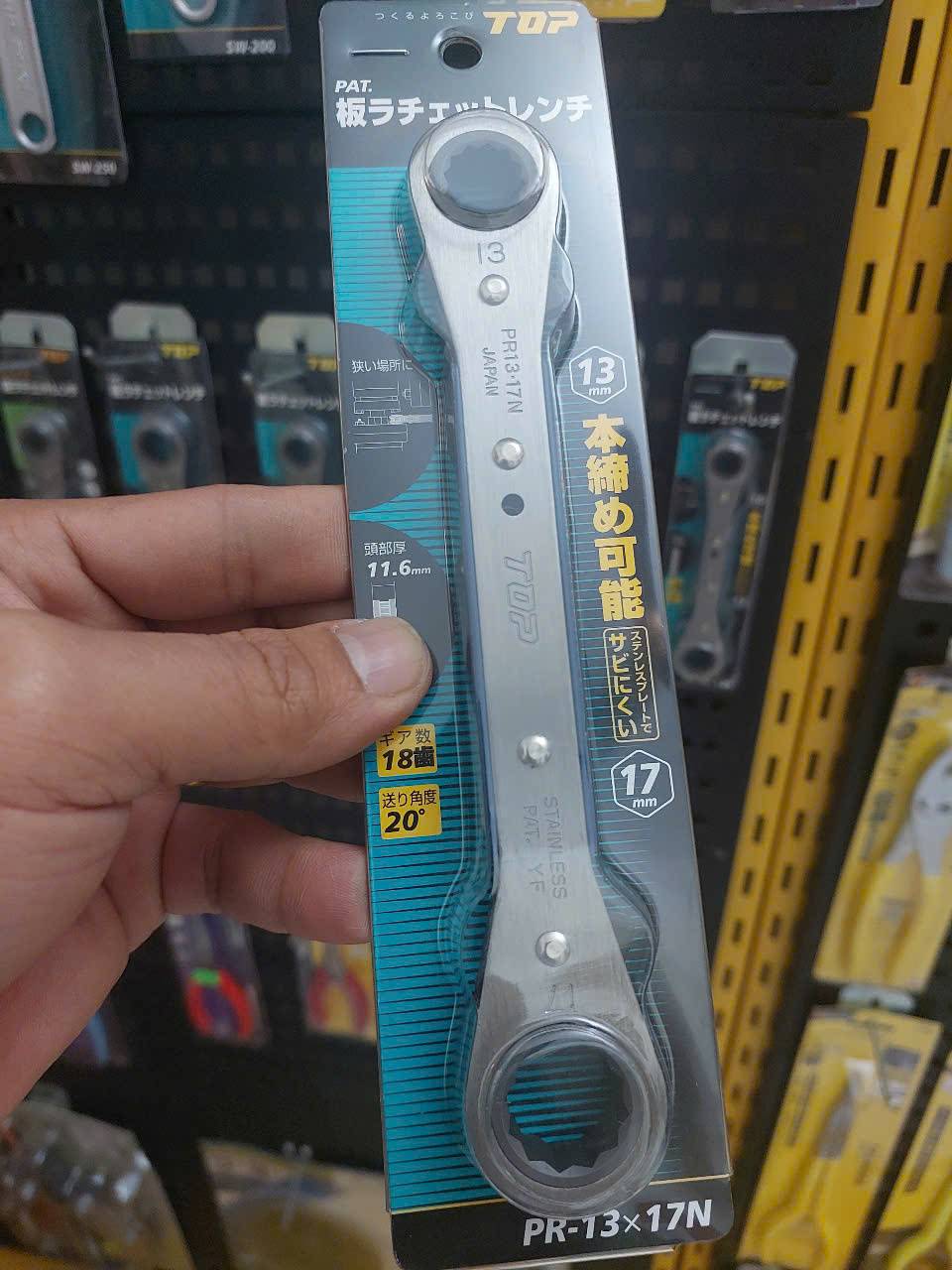 Cờ lê bánh cóc Top Kogyo PR-13X17N