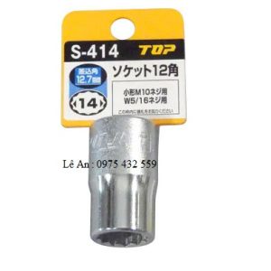 Đầu khẩu 1/2″ Top Kogyo S-414