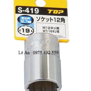 Đầu khẩu 1/2″ Top Kogyo S-419