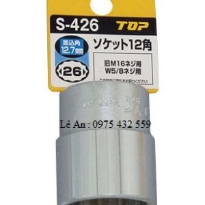 Đầu khẩu 1/2″ Top Kogyo S-426