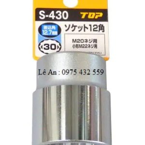 Đầu khẩu 1/2″ Top Kogyo S-430