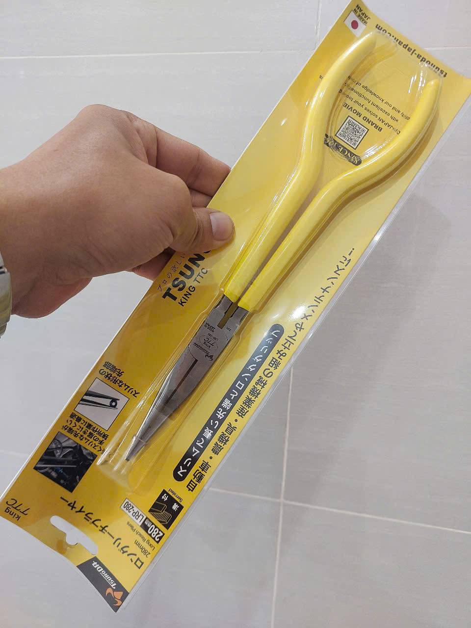 Kìm nhọn dài mũi thẳng Tsunoda LRP-280