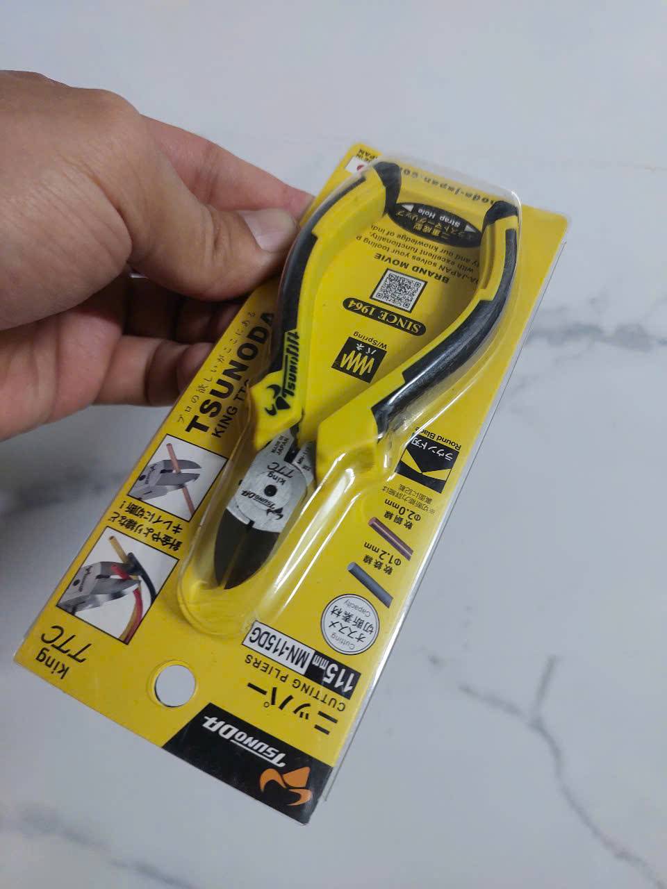 Kìm cắt điện tử 115mm Tsunoda MN-115DG