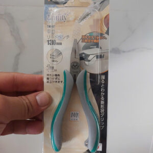 Kìm mỏ nhọn mũi bằng hàm phẳng trơn (Flat Nose Pliers) cao cấp Tsunoda TM-07