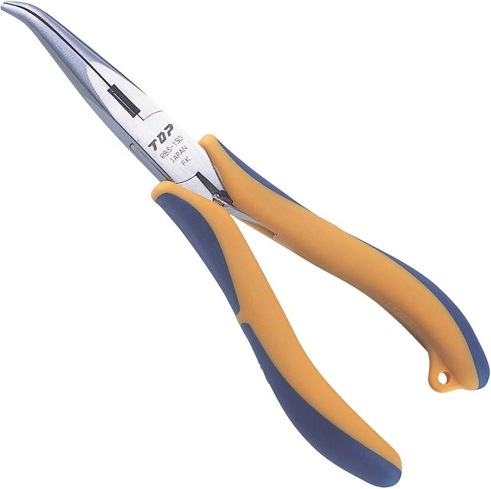 Kìm nhọn mũi cong 45 ° Top Kogyo RB3-150