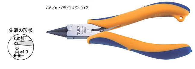 Kìm mũi tròn Top Kogyo RN3-130 Kìm mũi tròn Top Kogyo RN3-130