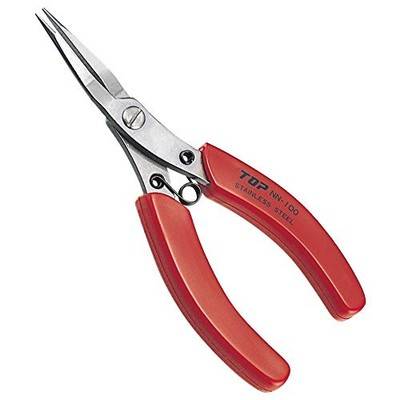 Kìm không gỉ mũi nhọn Top Kogyo NN-100