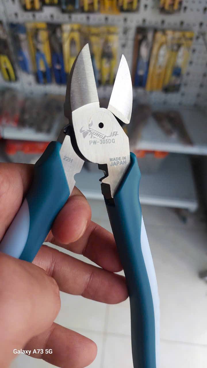 Kìm cắt lưỡi mỏng tác động mạnh Tsunoda PW-305DG