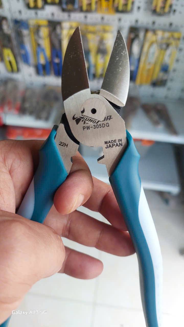 z5968868589816_e4fbc71152276834ab95a61795addfaf Kìm cắt lưỡi mỏng tác động mạnh Tsunoda PW-305DG