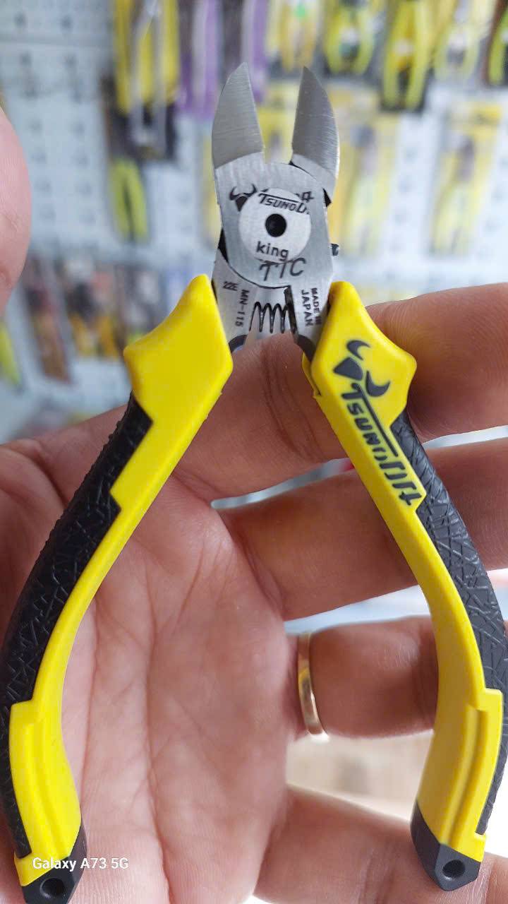 Kìm cắt điện tử 115mm Tsunoda MN-115DG