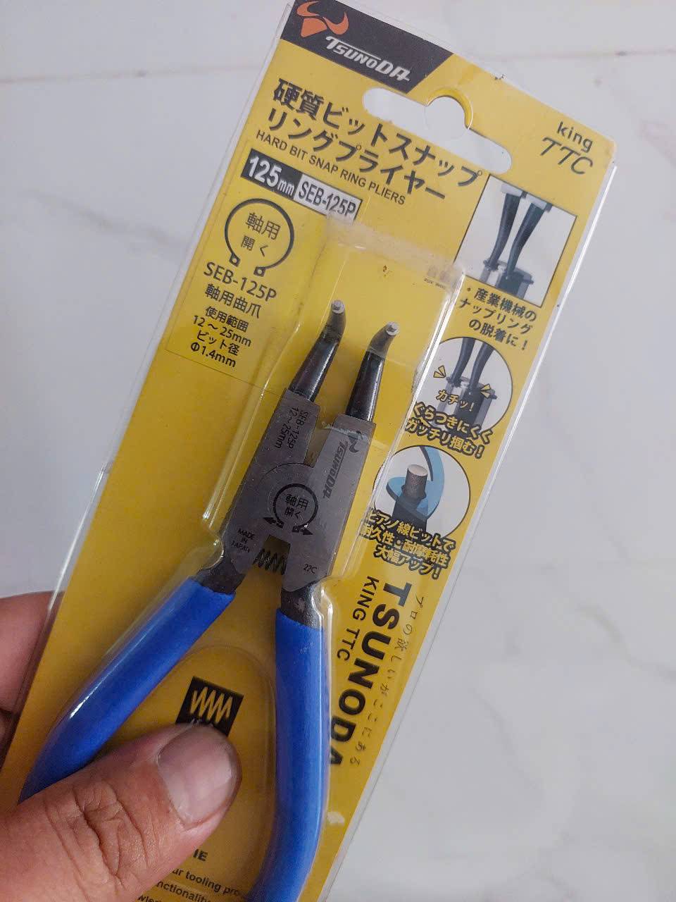 Kìm mở phe mũi cong Tsunoda SEB-125P/175P/230P/300P