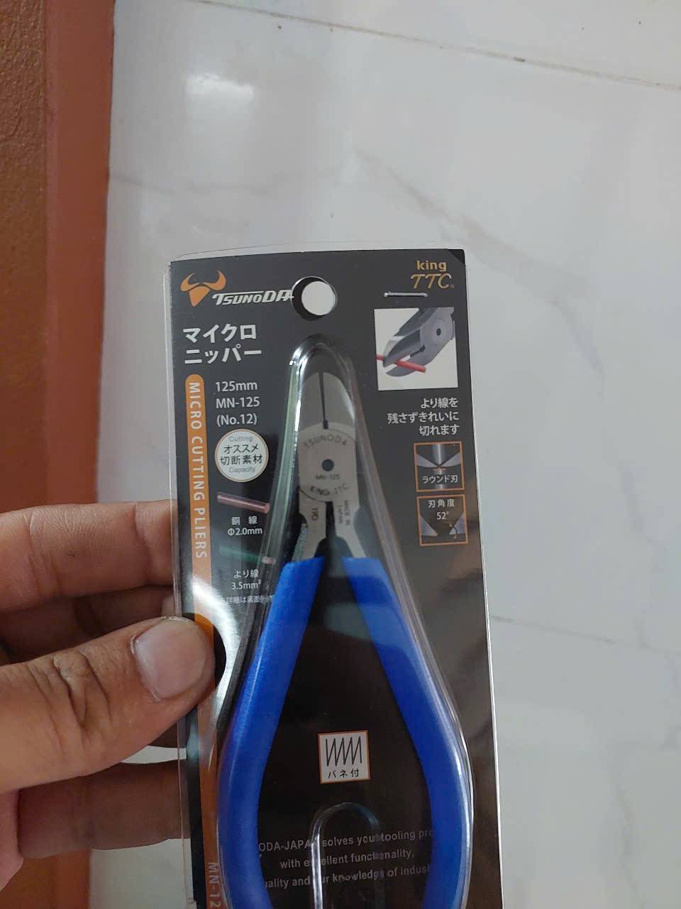 Kìm cắt điện tử 5 inch Tsunoda MN-125