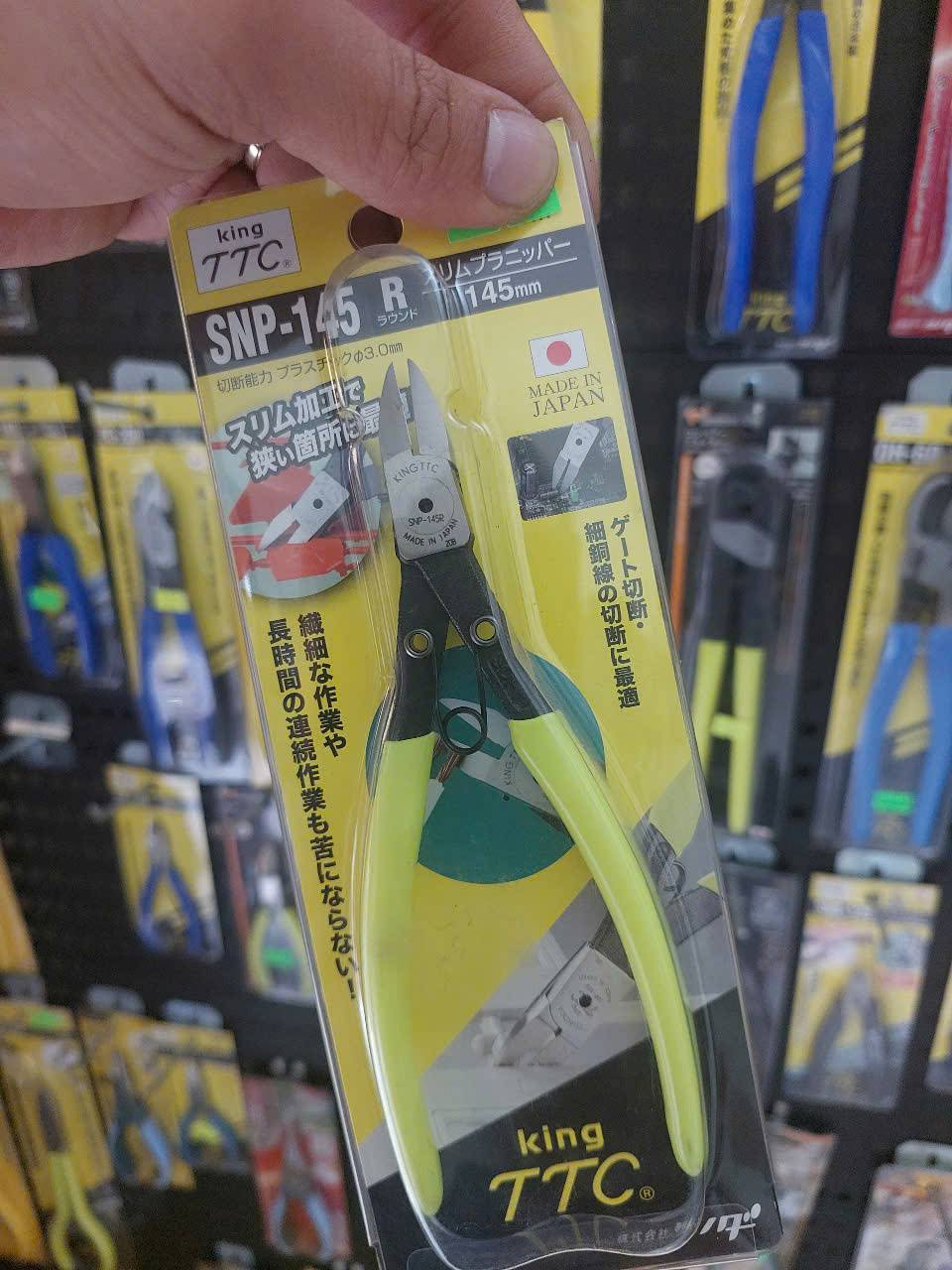 Kìm cắt nhựa lưỡi tròn Tsunoda SNP-145R/SNP-165R