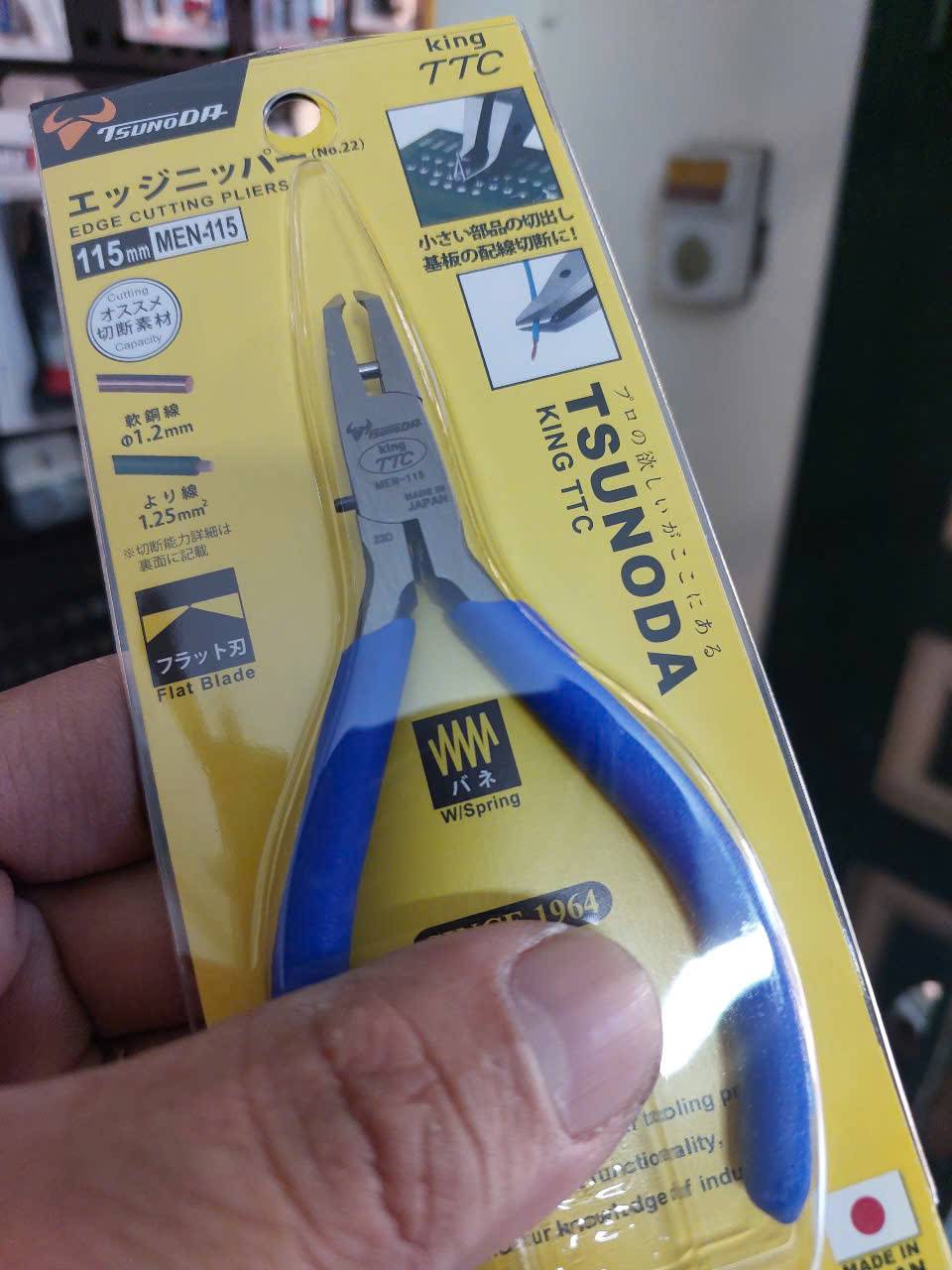 Kìm cắt góc 115mm Tsunoda MEN-115