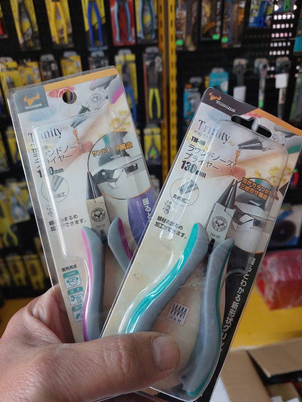 Kìm mũi tròn 5 inch Tsunoda TM-09