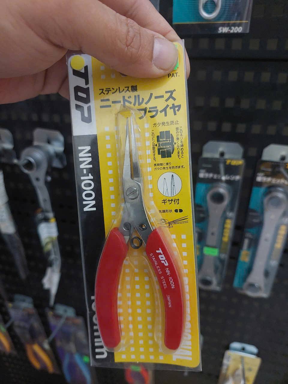 Kìm nhọn không gỉ Top Kogyo NN-100N